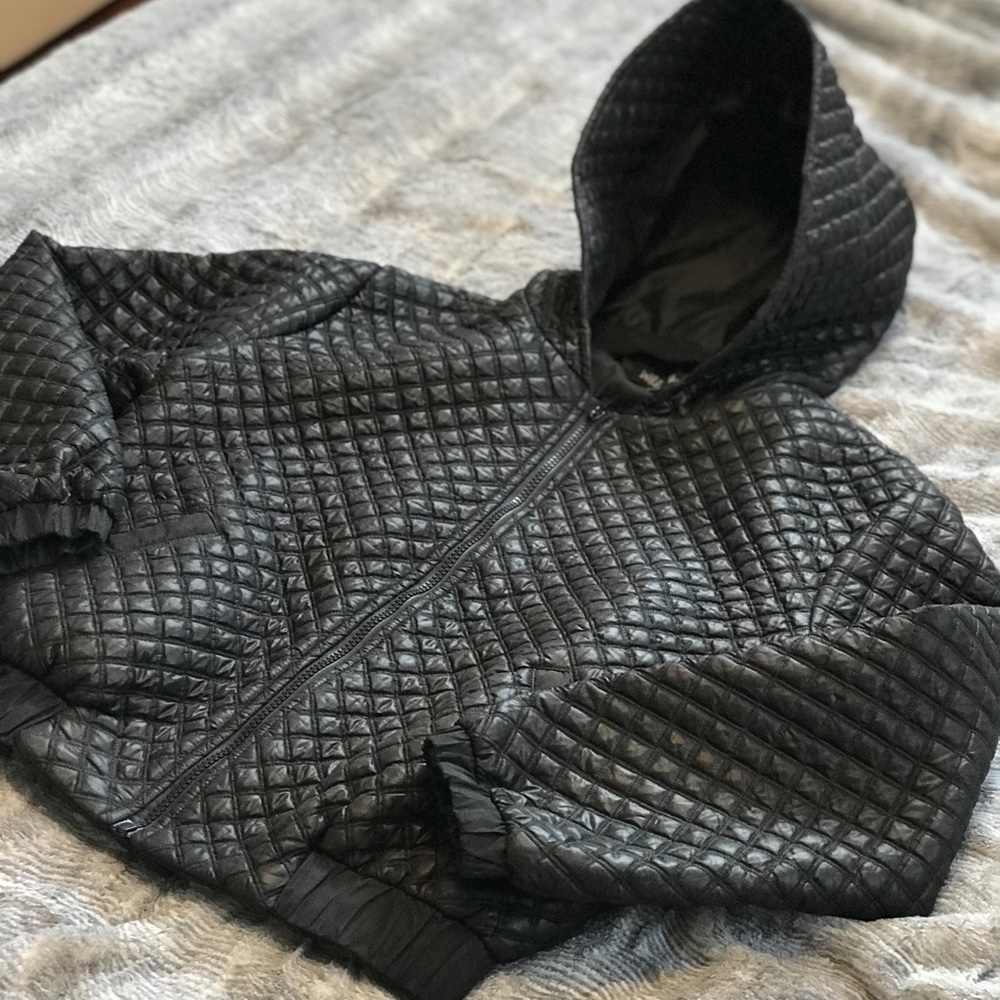 Textured Bomber Jacket